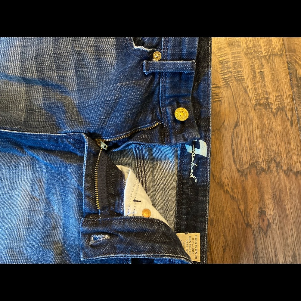 7 for all mankind Denim Skirt